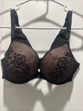 Black Lace Underwire Bra - Women Intimates